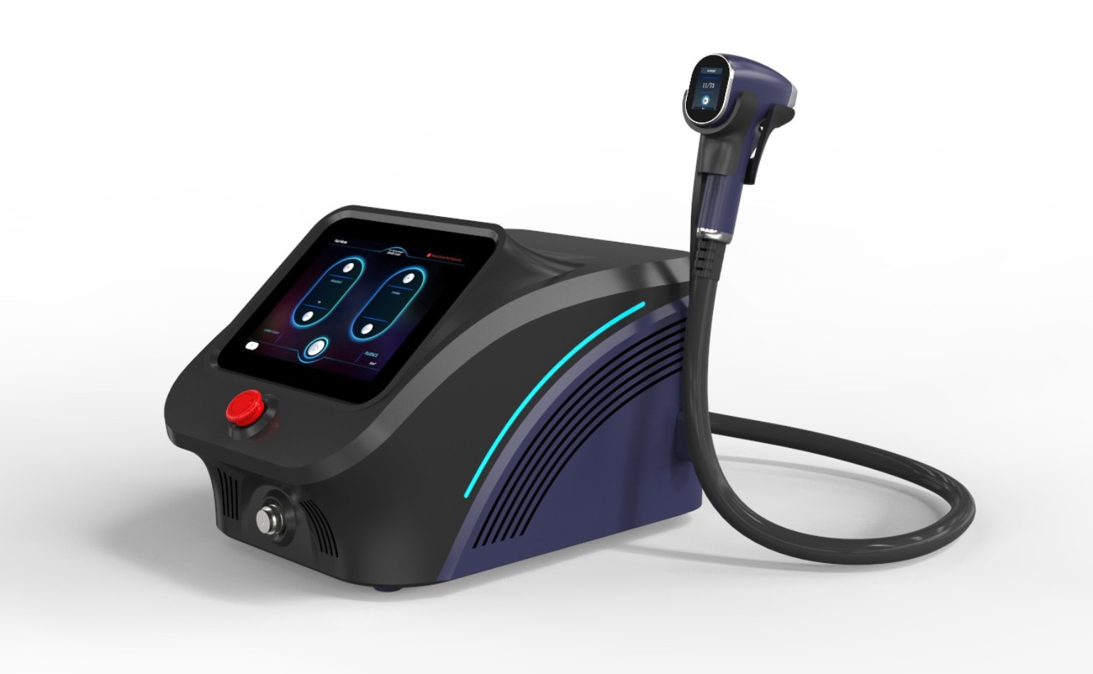 Equipamento de depilação a laser 4 ondas disponível para aluguer